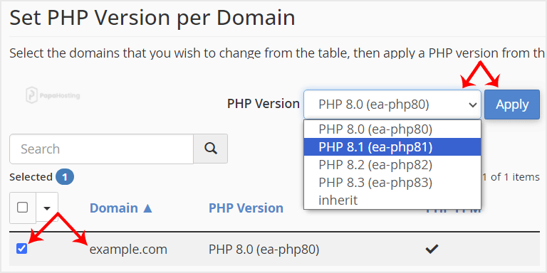 cpanel-multiphp-select-domain-full.gif